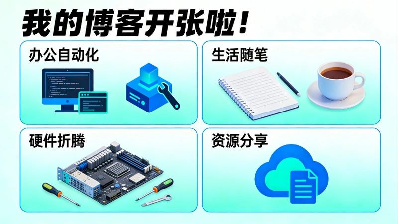 我的博客上线了！