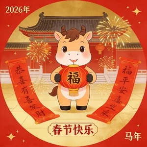 马年新春快乐！