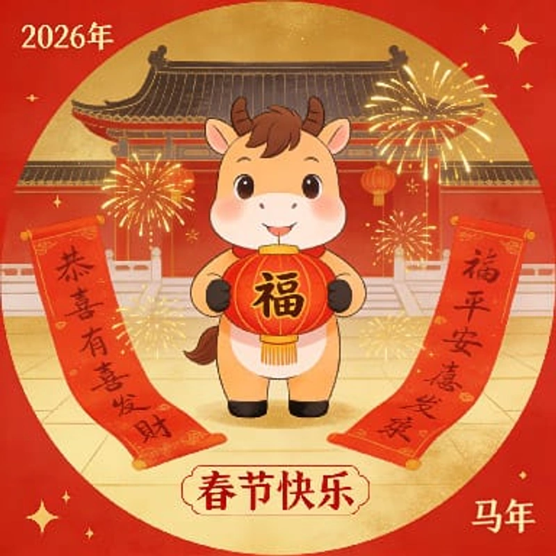 马年新春快乐！